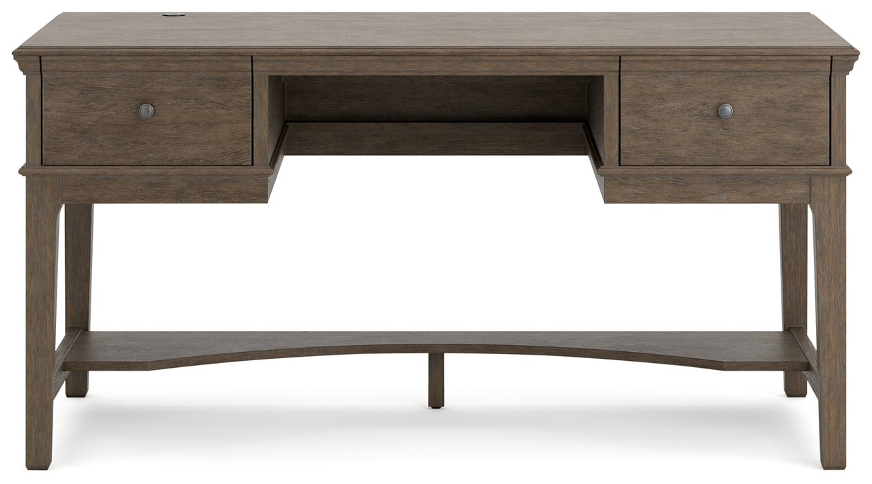Janismore Home Office Storage Leg Desk - H776-26 - In Stock Furniture