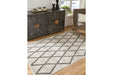Jarmo Cream/Gray 5' x 7' Rug - R402622 - Gate Furniture