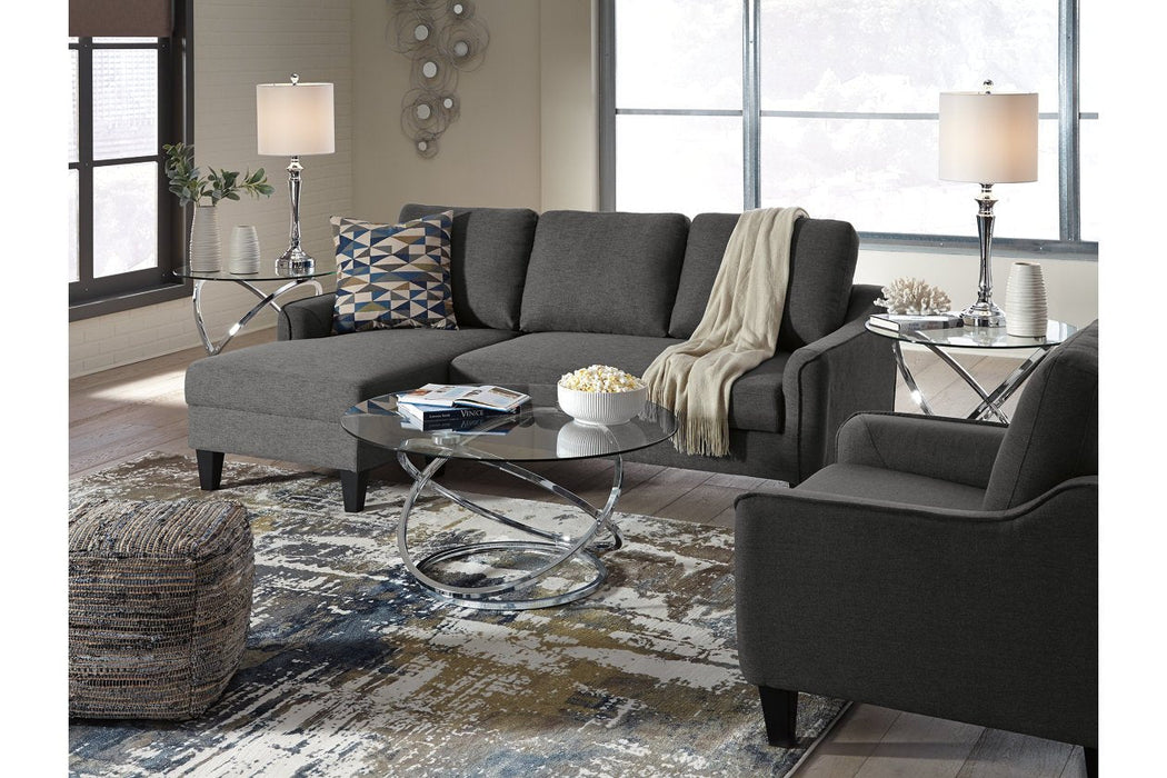 Jarreau Gray Sofa Chaise Sleeper - 1150271 - Gate Furniture