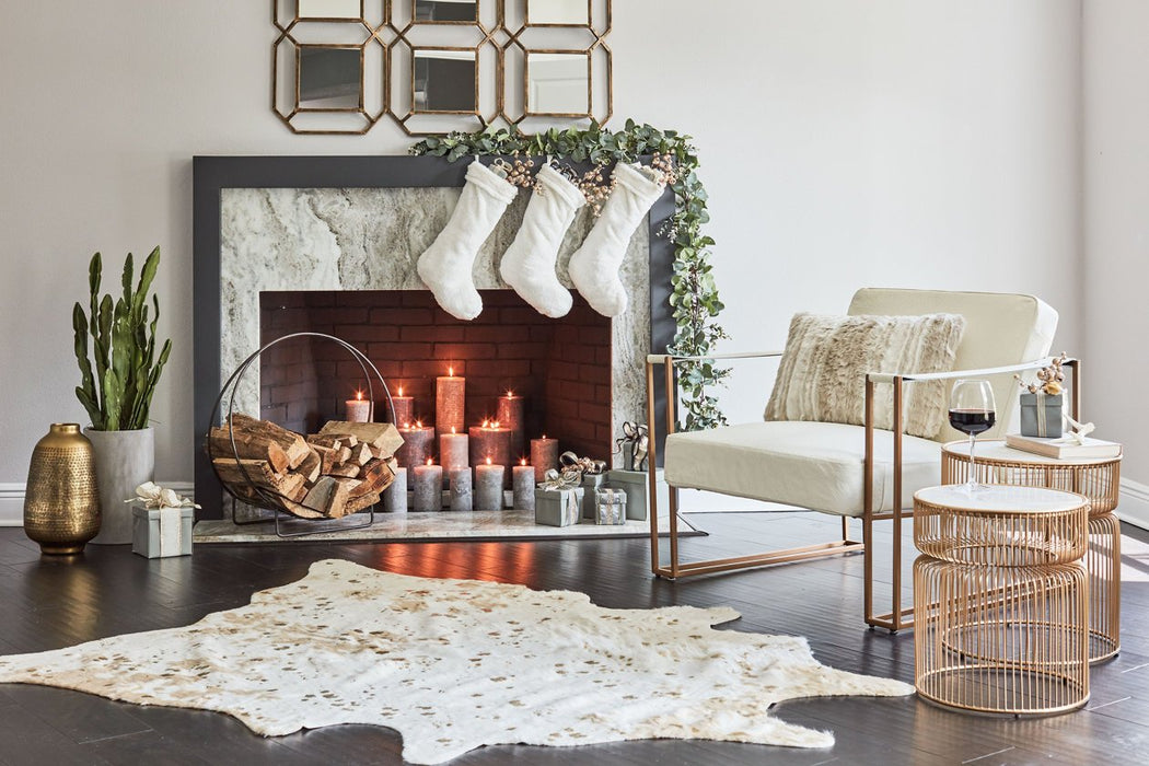 Jaxith Ivory/Tan 5' x 7' Rug - R402112 - Gate Furniture