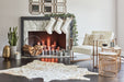 Jaxith Ivory/Tan 5' x 7' Rug - R402112 - Gate Furniture