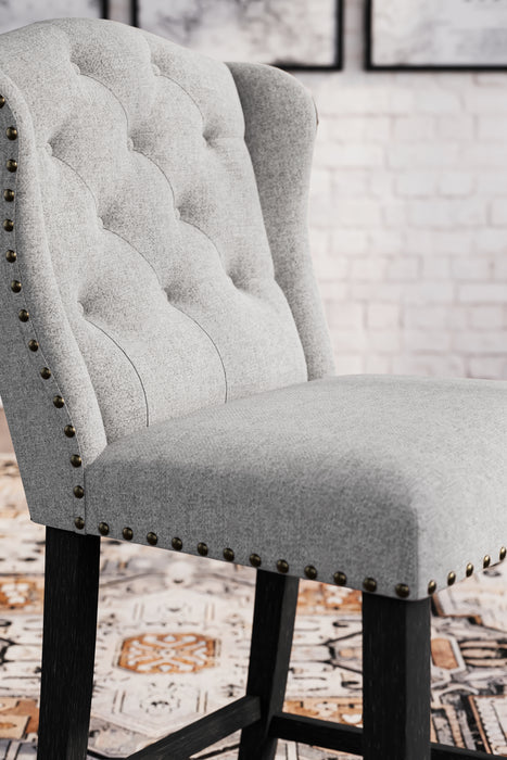 Jeanette Counter Height Bar Stool (Set of 2) - D702-124