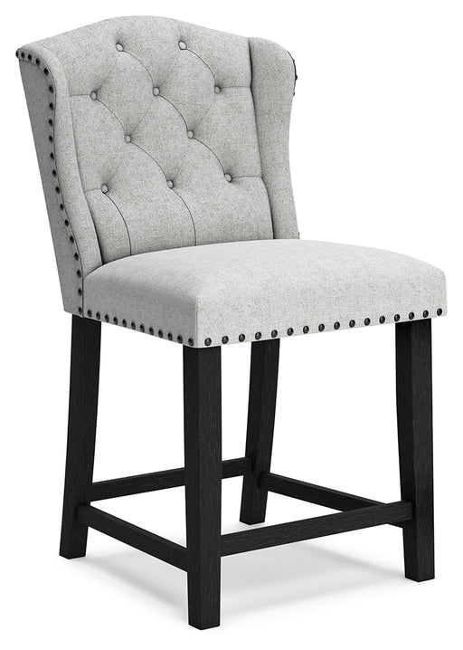 Jeanette Counter Height Bar Stool (Set of 2) - D702-124