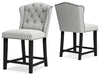 Jeanette Counter Height Bar Stool (Set of 2) - D702-124