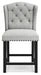 Jeanette Counter Height Bar Stool (Set of 2) - D702-124