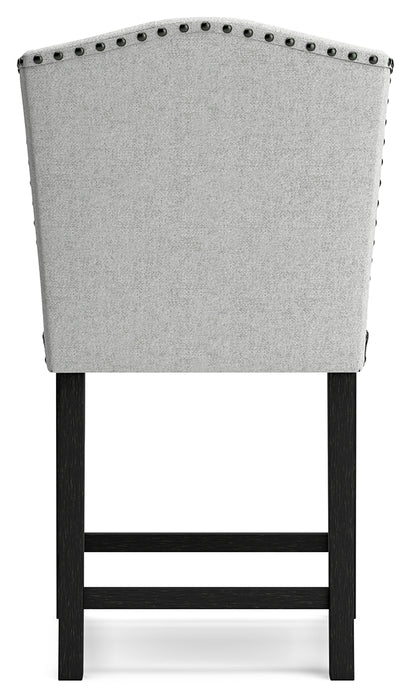 Jeanette Counter Height Bar Stool (Set of 2) - D702-124