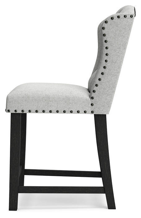 Jeanette Counter Height Bar Stool (Set of 2) - D702-124
