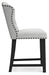 Jeanette Counter Height Bar Stool (Set of 2) - D702-124