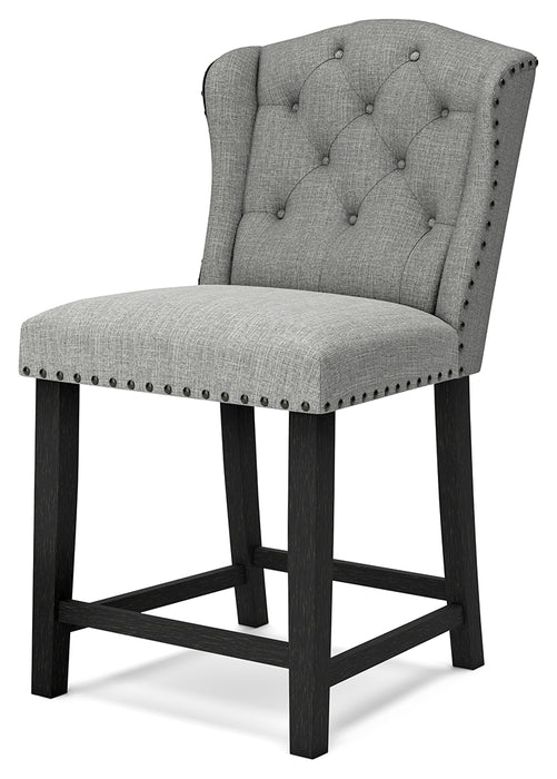 Jeanette Counter Height Bar Stool (Set of 2) - D702-224