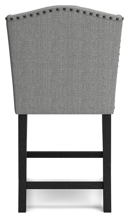 Jeanette Counter Height Bar Stool (Set of 2) - D702-224
