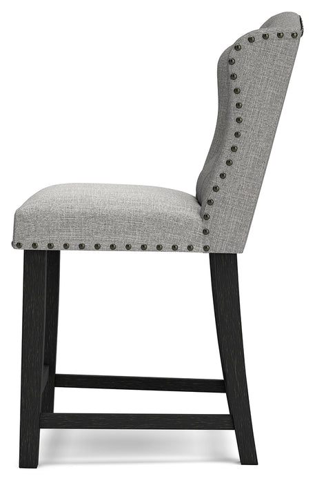 Jeanette Counter Height Bar Stool (Set of 2) - D702-224