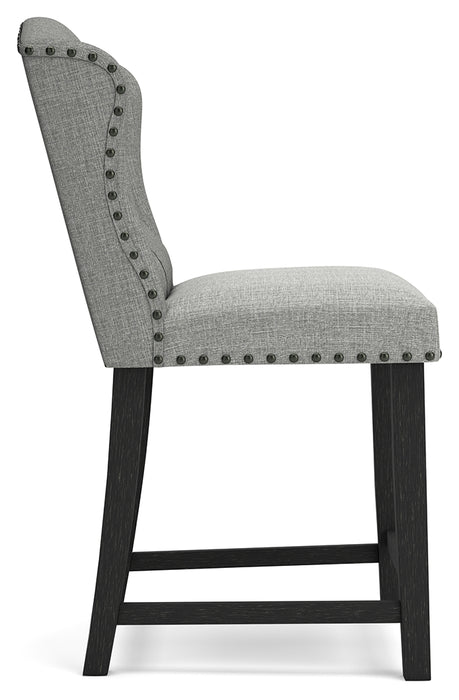 Jeanette Counter Height Bar Stool (Set of 2) - D702-224