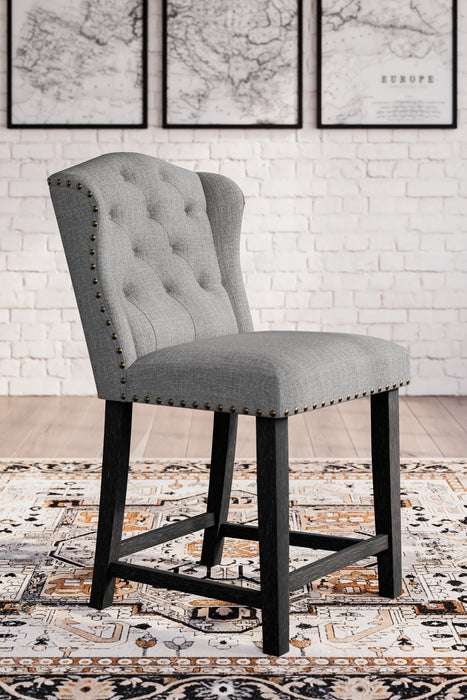 Jeanette Counter Height Bar Stool (Set of 2) - D702-224