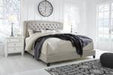 Jerary Gray Queen Upholstered Bed - B090-781 - Gate Furniture