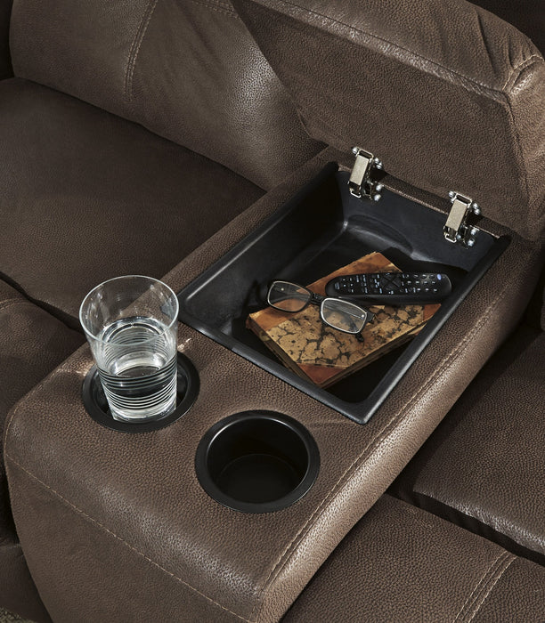 Jesolo Coffee Reclining Living Room Set - Gate Furniture