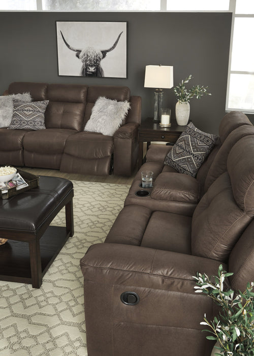 Jesolo Coffee Reclining Living Room Set - Gate Furniture