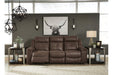 Jesolo Coffee Reclining Sofa - 8670488 - Gate Furniture