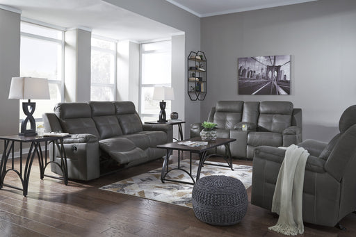 Jesolo Dark Gray Reclining Living Room Set - Gate Furniture