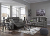 Jesolo Dark Gray Reclining Living Room Set - Gate Furniture
