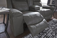Jesolo Dark Gray Reclining Living Room Set - Gate Furniture