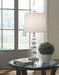 Joaquin Clear/Silver Finish Table Lamp (Set of 2) - L428084 - Gate Furniture