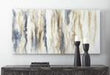 Joely Blue/Tan Wall Art - A8000277 - Gate Furniture