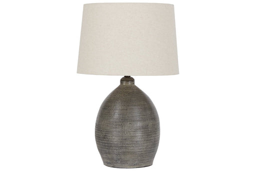Joyelle Gray Table Lamp - L100744 - Gate Furniture