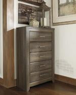 Juararo Dark Brown Chest of Drawers - B251-46 - Gate Furniture