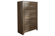 Juararo Dark Brown Chest of Drawers - B251-46 - Gate Furniture