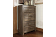 Juararo Dark Brown Chest of Drawers - B251-46 - Gate Furniture