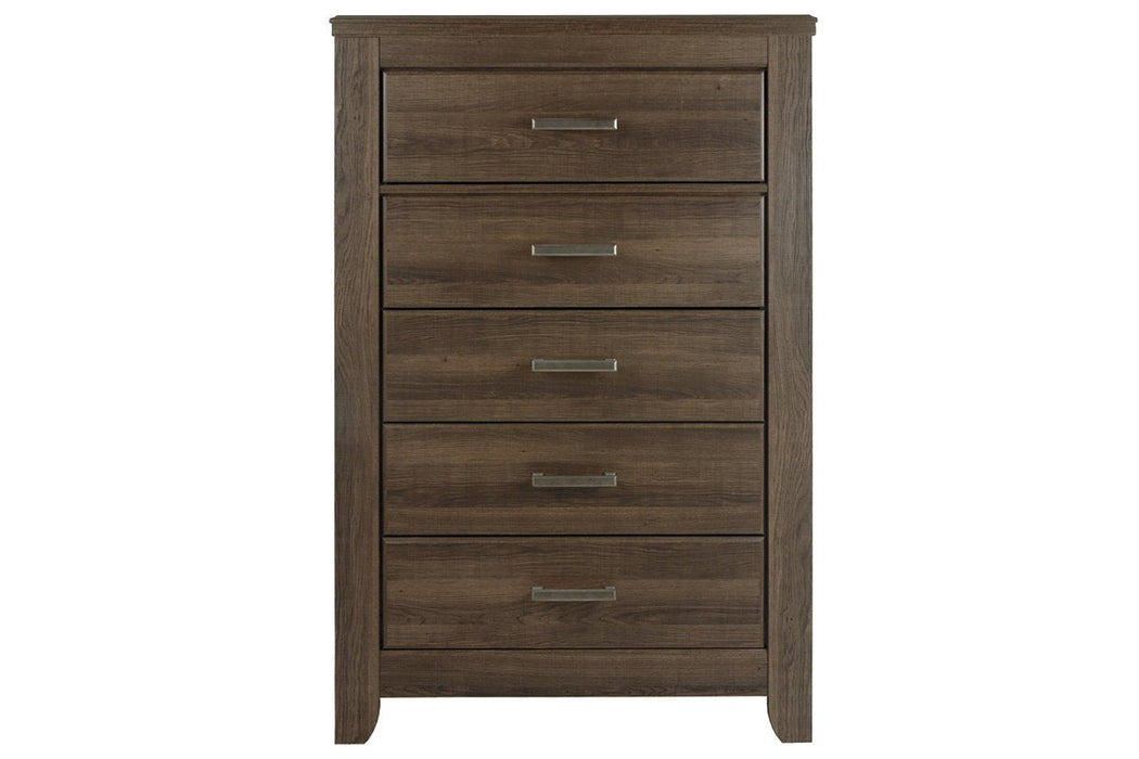 Juararo Dark Brown Chest of Drawers - B251-46 - Gate Furniture