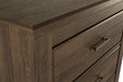 Juararo Dark Brown Chest of Drawers - B251-46 - Gate Furniture