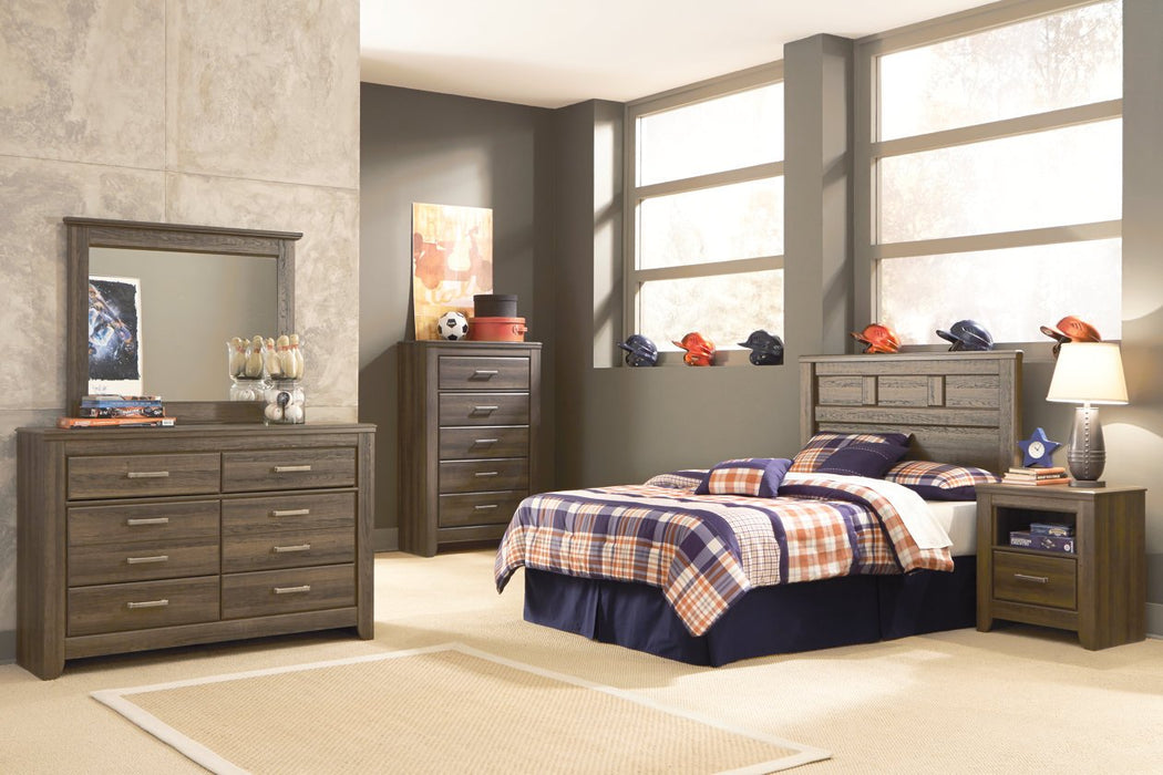 Juararo Dark Brown Chest of Drawers - B251-46 - Gate Furniture
