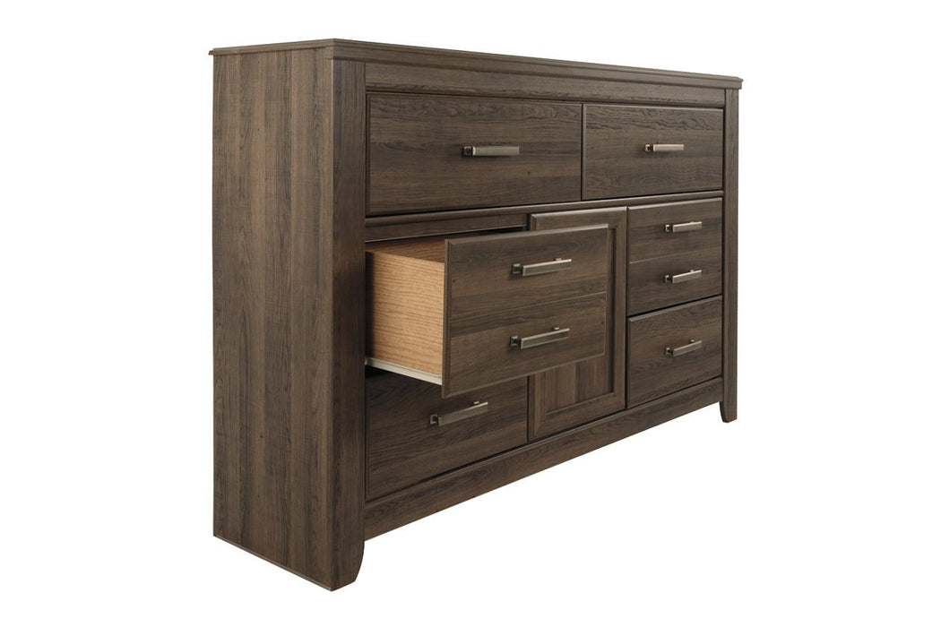 Juararo Dark Brown Dresser - B251-31 - Gate Furniture