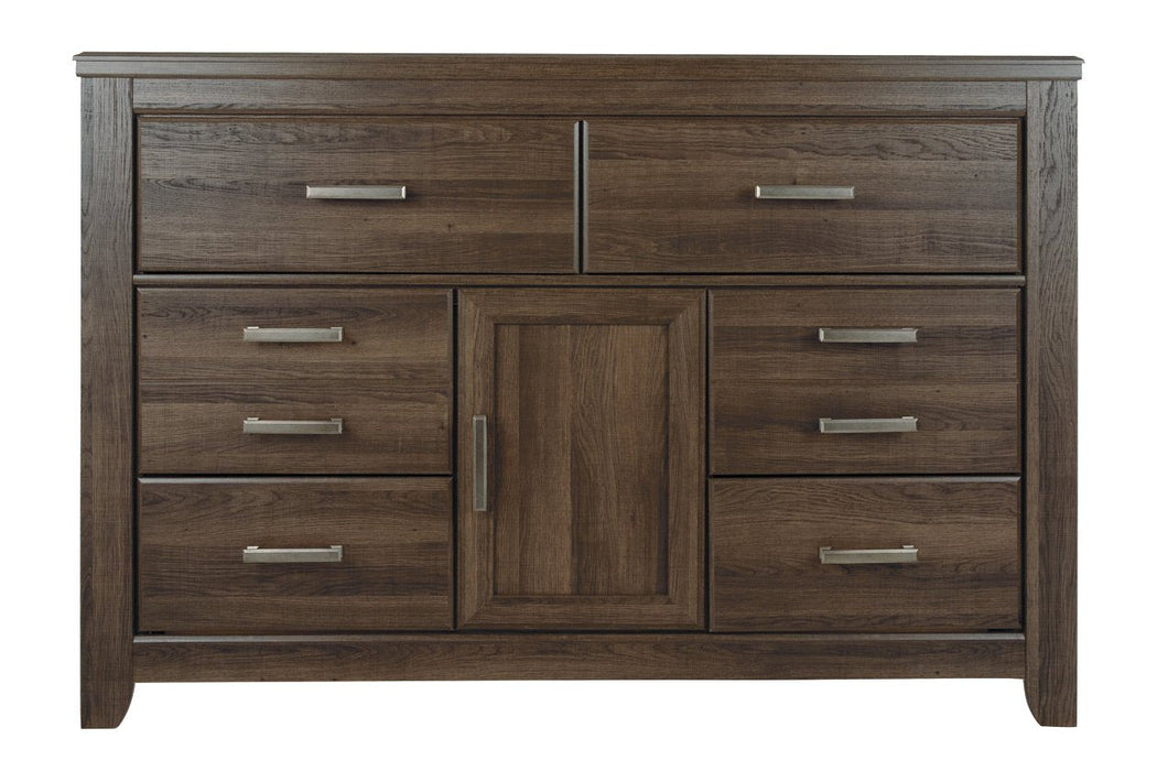 Juararo Dark Brown Dresser - B251-31 - Gate Furniture