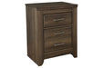 Juararo Dark Brown Nightstand - B251-92 - Gate Furniture