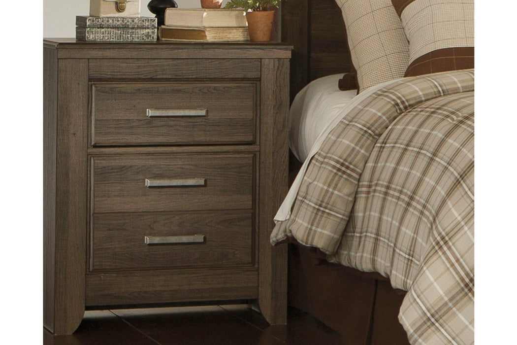 Juararo Dark Brown Nightstand - B251-92 - Gate Furniture