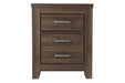 Juararo Dark Brown Nightstand - B251-92 - Gate Furniture