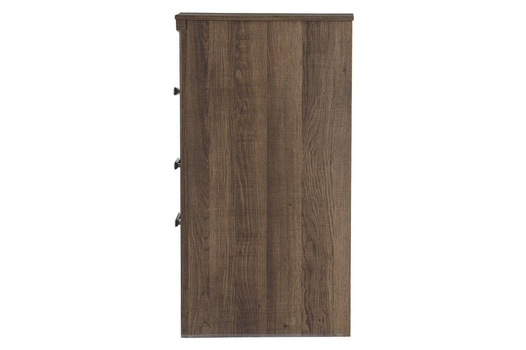Juararo Dark Brown Nightstand - B251-92 - Gate Furniture