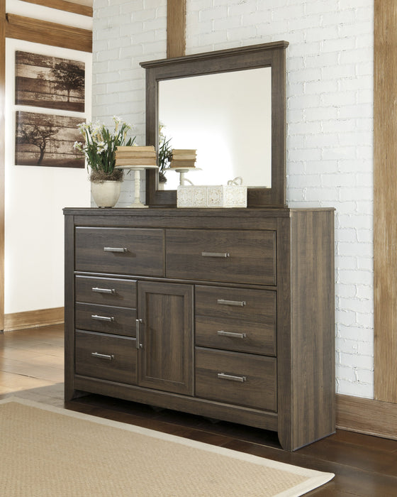 Juararo Dark Brown Poster Bedroom Set - Gate Furniture