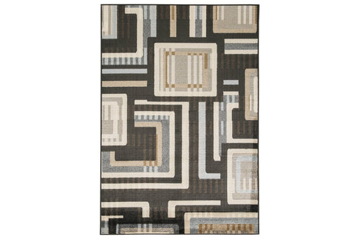 Juhani Multi 5' x 7'3" Rug - R401962 - Gate Furniture