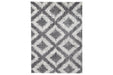 Junette Cream/Gray Large Rug - R404971 - Gate Furniture