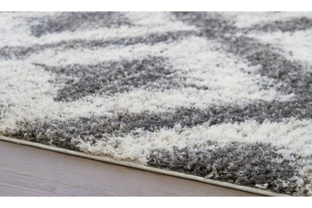 Junette Cream/Gray Large Rug - R404971 - Gate Furniture