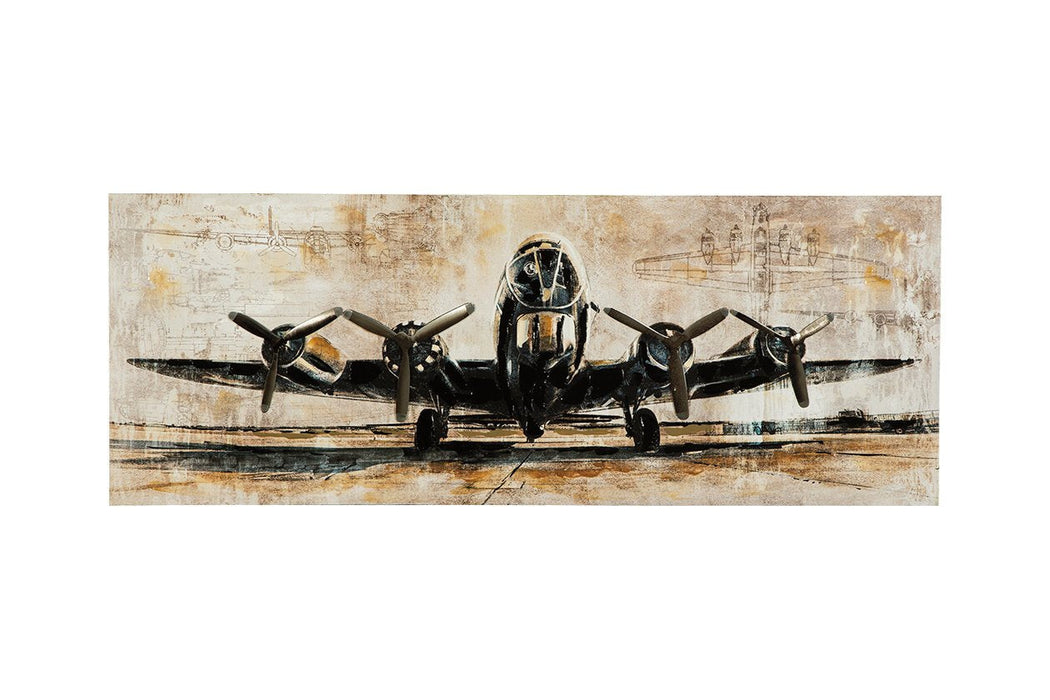 Kalene Brown/Black Wall Art - A8000152 - Gate Furniture