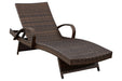 Kantana Brown Chaise Lounge (set of 2) - P283-815 - Gate Furniture