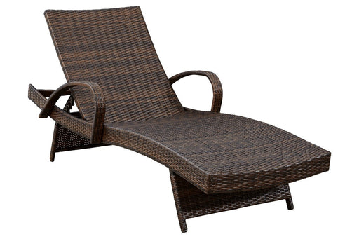 Kantana Brown Chaise Lounge (set of 2) - P283-815 - Gate Furniture