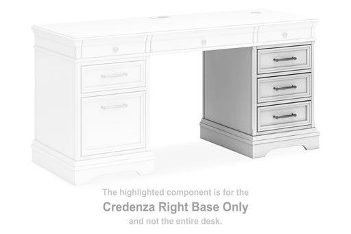 Kanwyn Credenza Right Base - H777-22R - In Stock Furniture