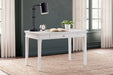 Kanwyn Home Office Small Leg Desk - H777-10 - In Stock Furniture