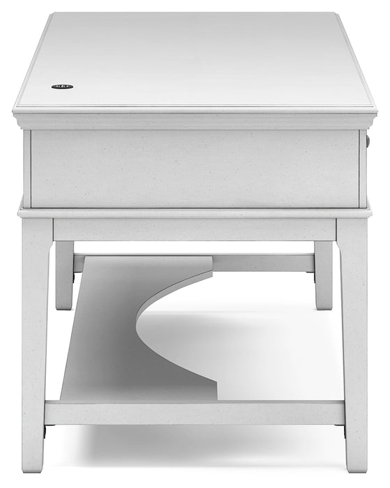 Kanwyn Home Office Storage Leg Desk - H777-26 - In Stock Furniture