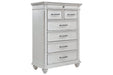 Kanwyn Whitewash Chest of Drawers - B777-46 - Gate Furniture